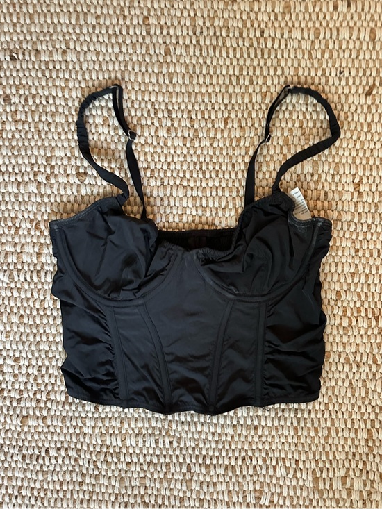 Gilly Hicks Other - Black Bustier Crop Top
